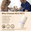 HICC Pet Tear Stain Eye Balm for Dogs – Natural Coconut Oil Formula Gently Removes Tear Stains, Soothes & Hydrates | Twist-Up Balm Stick for Clean, Bright Eyes