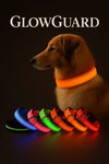 GlowGuard™ LED Dog Collar - USB Rechargeable Light Up Safety Collar for Night Walking | Weatherproof & Visible Up to 500M