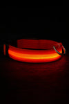 GlowGuard™ LED Dog Collar - USB Rechargeable Light Up Safety Collar for Night Walking | Weatherproof & Visible Up to 500M