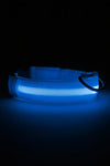 GlowGuard™ LED Dog Collar - USB Rechargeable Light Up Safety Collar for Night Walking | Weatherproof & Visible Up to 500M